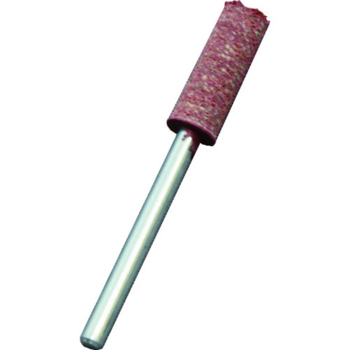 UHT #80軸付ゴム砥石 砥石径Φ6 軸径Φ3 赤 (1箱=5本入)(Tcode:1828812)