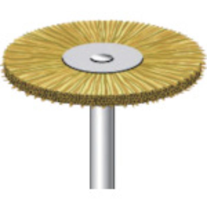 ナカニシ 真鍮 ワイヤーブラシ  (10本入)(Tcode:8314857)