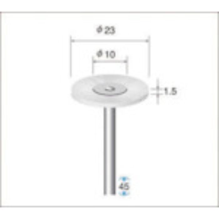 ナカニシ ナイロンブラシ (1Pk(袋)=10本入)(Tcode:4769384)