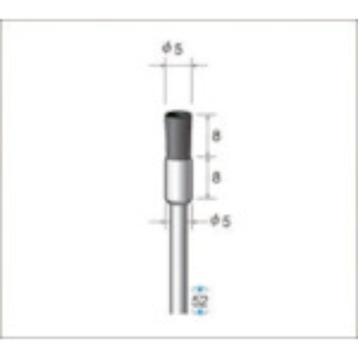 ナカニシ 静電防止ナイロンブラシ (1Pk(袋)=5本入)(Tcode:4769449)