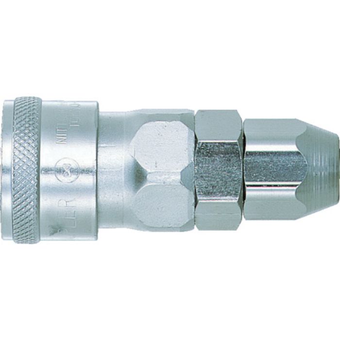 日東 ナットカプラ 鋼鉄製相手側ホースサイズ(mm)5.0×8.0(04103)(Tcode:1133195)
