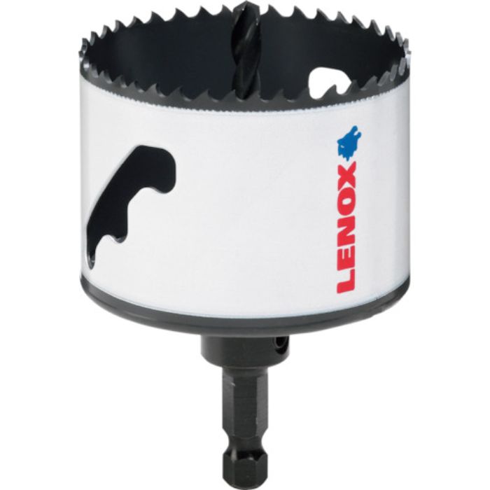 LENOX スピードスロット 軸付 バイメタルホールソー 44mm(Tcode:1061463)