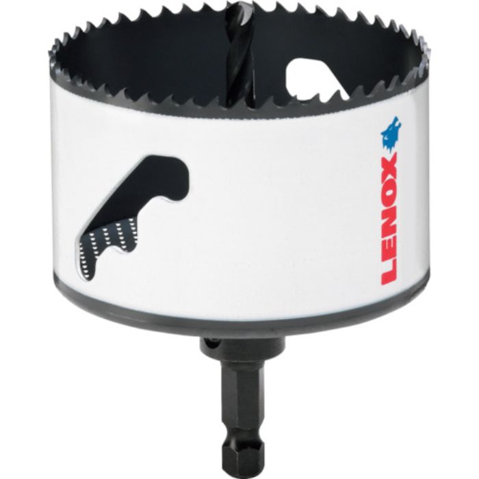 LENOX スピードスロット 軸付 バイメタルホールソー 108mm(Tcode:1061507)
