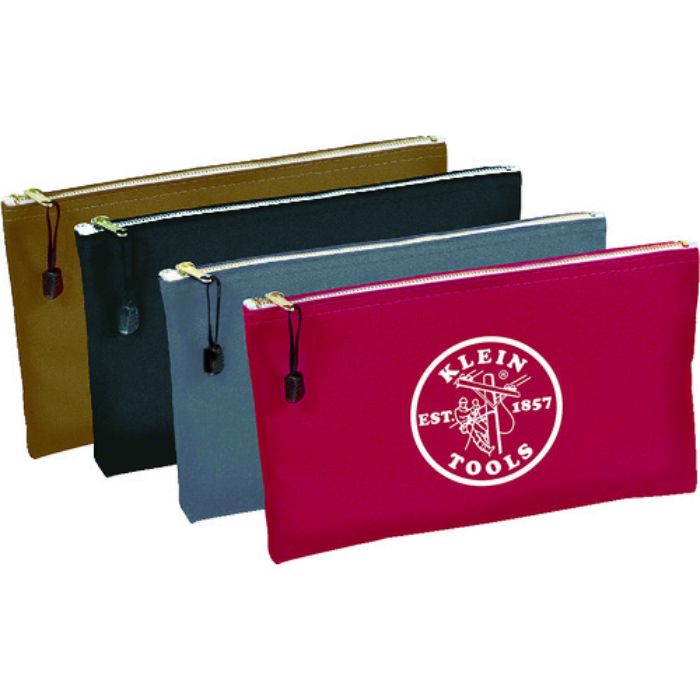 KLEIN ツールポーチ 4個セット(茶、黒、灰、赤)(Tcode:1031855)