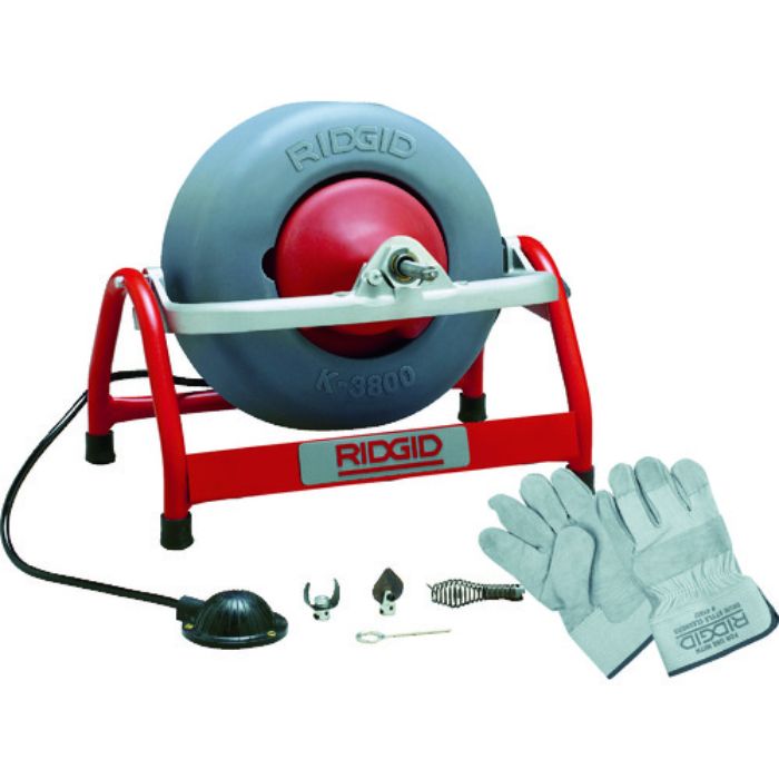 RIDGID ドレンクリーナー K‐3800 w/C-31(Tcode:4951344)