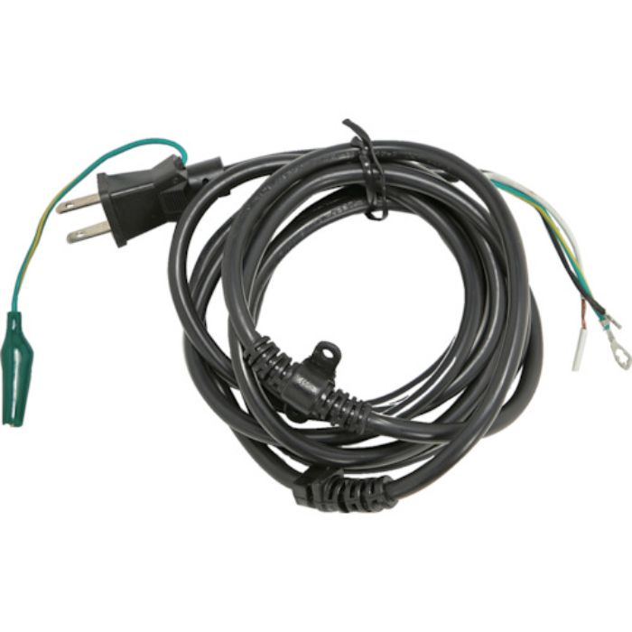 TRUSCO 工場扇ファクトリーファン用パーツ 電源コード 黒色(Tcode:4739067)