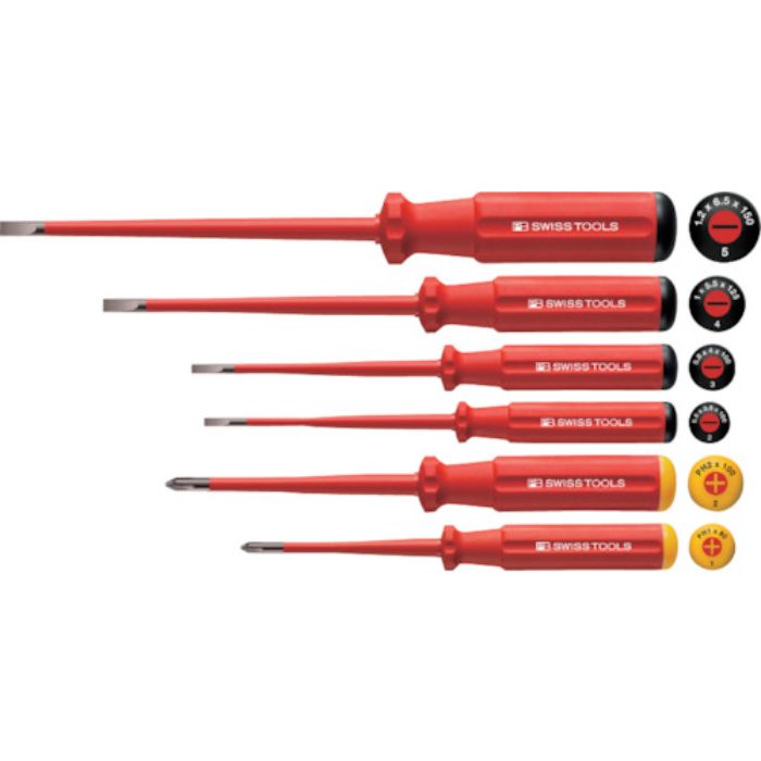 PBスイスツールズ エレクトロ絶縁スリムドライバーセット(Tcode:2312499)