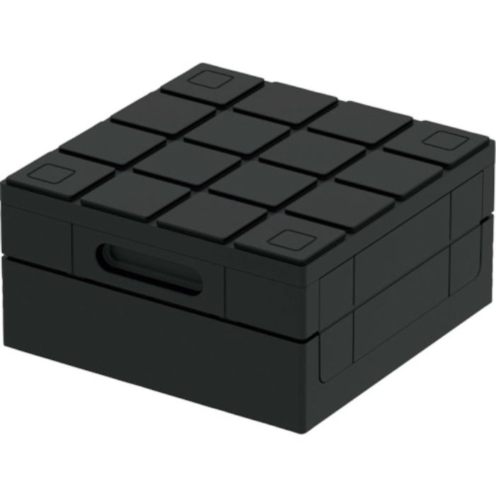 サンコー 折りたたみコンテナー 561230 ディスプレイオリコン3030-H15 ブラック(Tcode:3791447)