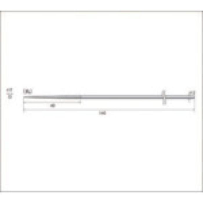 ナカニシ ダイヤモンドヤスリ #400 丸 刃長40×刃幅2(Tcode:4771834)