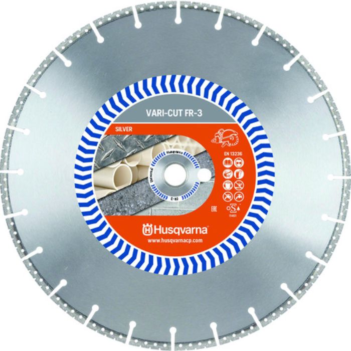ハスクバーナ ダイヤモンドカッター VARI-CUT FR-3 Rescue 乾湿兼用 12インチ(Tcode:4166418)