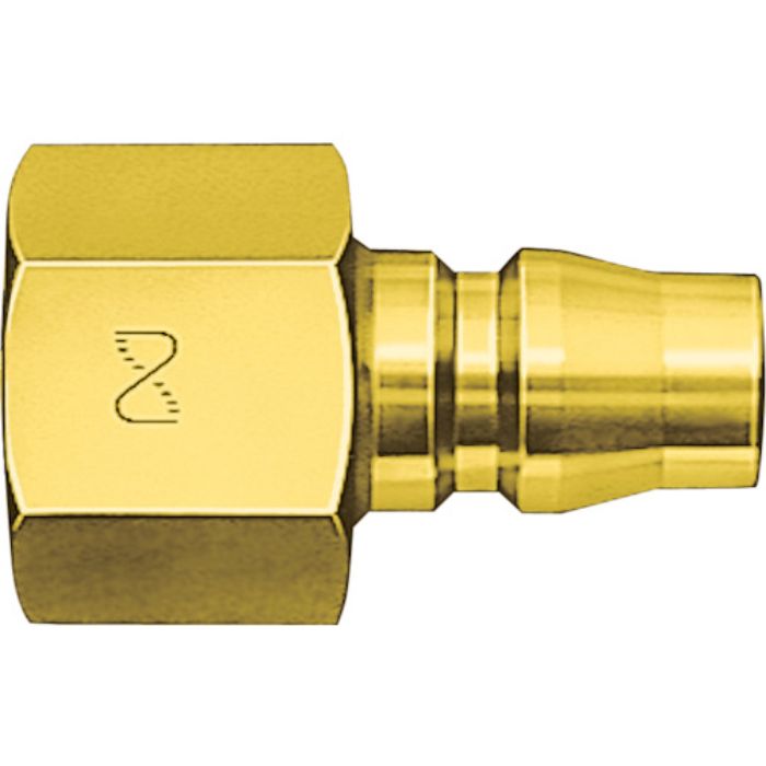 日東 真ちゅう製ハイカプラ(おねじ取付用プラグ)相手側R3/4耐圧力1.5Mpa(00215)(Tcode:1132369)