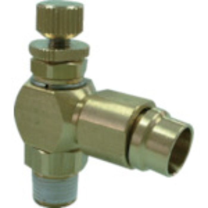 チヨダ フジHスピードコントローラーα(金属)メーターアウト6mm・R1/8(Tcode:8084629)