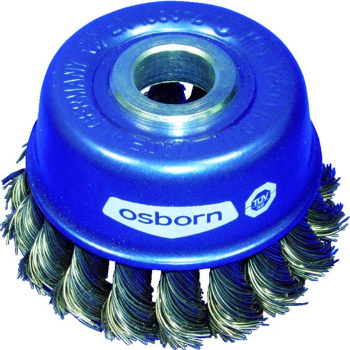 OSBORN 工業用ブラシ カップブラシ スルーホール(Tcode:8184386)
