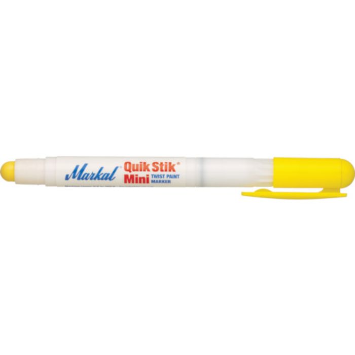 LACO Markal 工業用マーカー クイック・スティック ミニ 黄(Tcode:4443951)