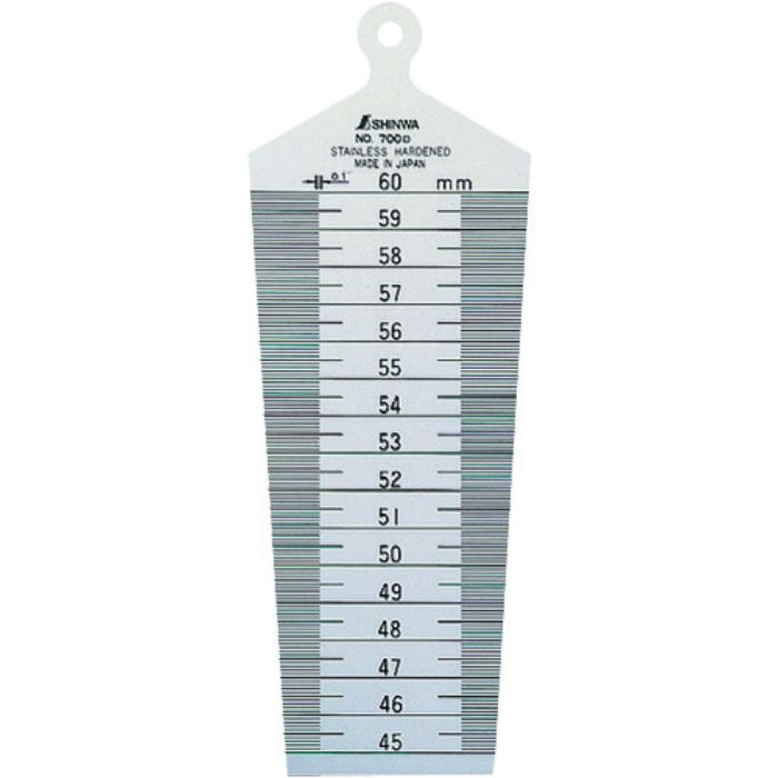 シンワ テーパーゲージ700D(Tcode:1591382)
