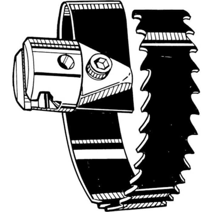 RIDGID 排水管掃除機用パーツ スパイラル鋸刃カッタ(57mm) T‐110(Tcode:4951573)