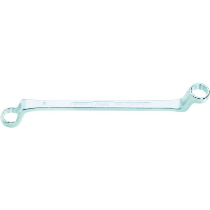 HAZET 両口めがねレンチ(75度ディープオフセット) 24X26mm(Tcode:4394356)