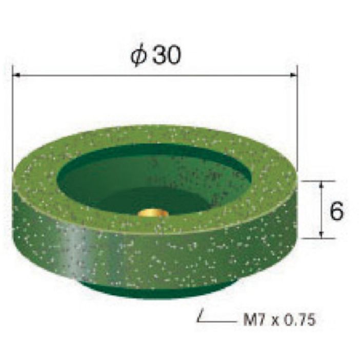 ナカニシ 精密ペンシル型エアーグラインダ インパルス用 先端工具 (1Pk(箱)=10個入)(Tcode:2932776)