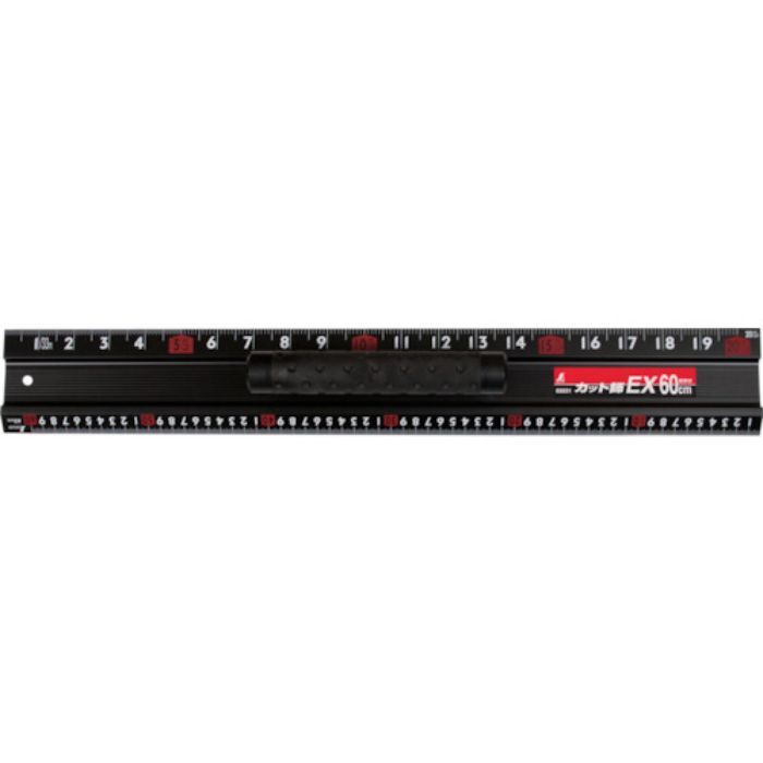 シンワ アルミカッター定規 カット師EX 取手付 60cm(Tcode:4083504)