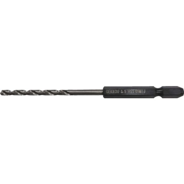BIC TOOL 六角軸鉄工用月光ドリル ブリスターパック 4.3mm (Tcode:2570276)