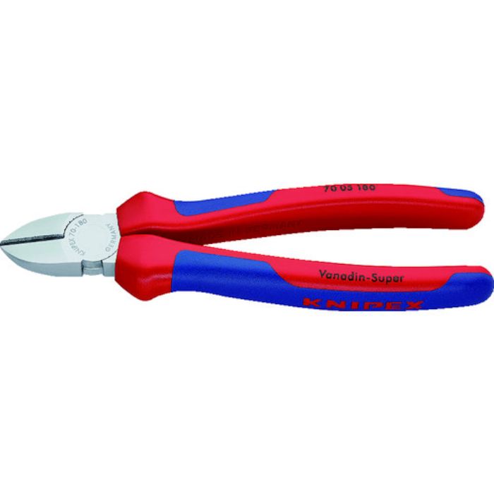 KNIPEX 7005-180 斜ニッパー(Tcode:1955230)