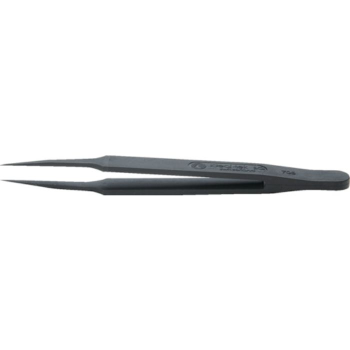 idealtek ESDプラスチック製ピンセット 115mm 先細型(Tcode:2508327)