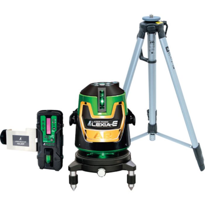 シンワ レーザーロボ LEXIA-E 51AR グリーン 受光器・三脚セット(Tcode:3645046)