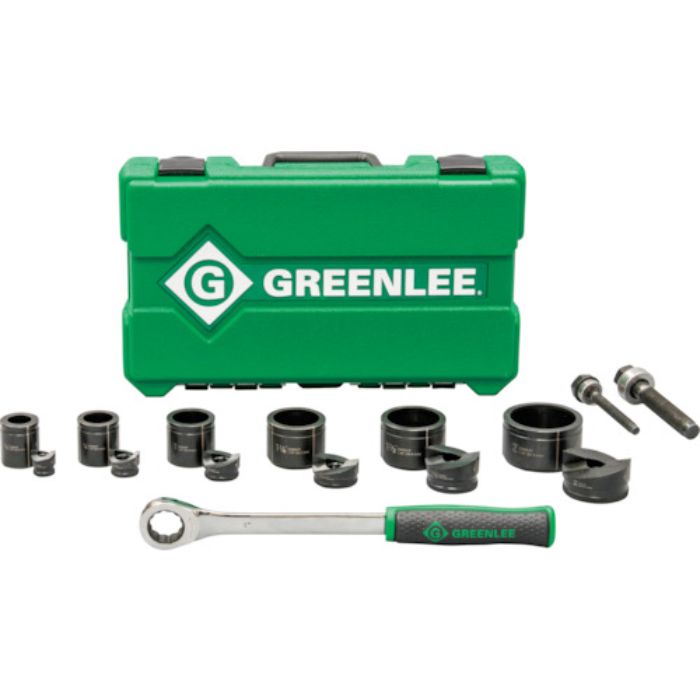 GREENLEE 手動ラチェット式パンチャーセット(Tcode:2574065)