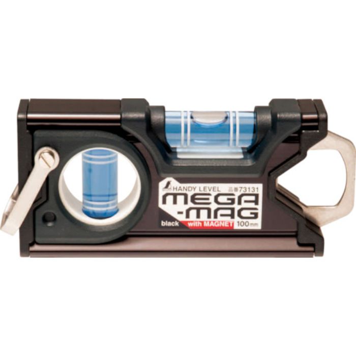 シンワ ハンディレベル MEGA-MAG 100mm黒マグネット付(Tcode:4326806)