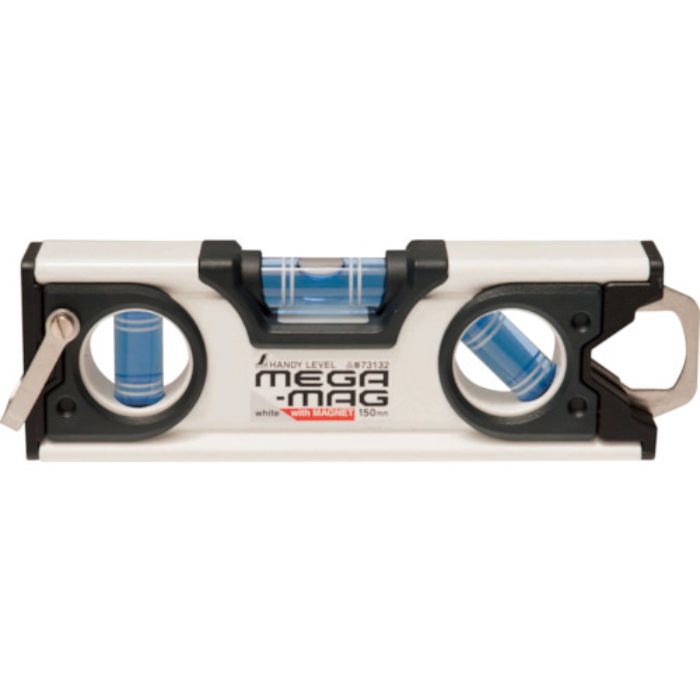シンワ ハンディレベル MEGA-MAG 150mm白マグネット付(Tcode:4326814)