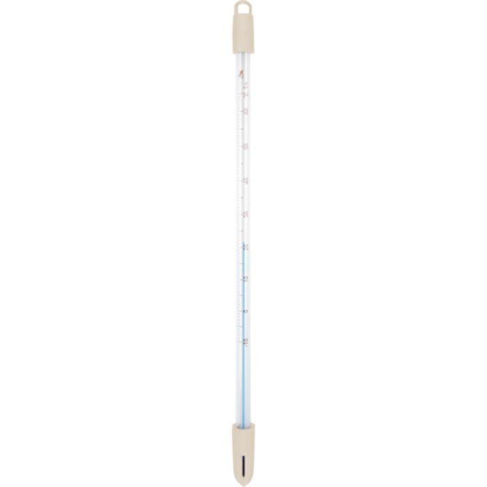 シンワ 棒状温度計 H-7C 青液 -10〜65℃ 30cm ケース付(Tcode:2866312)