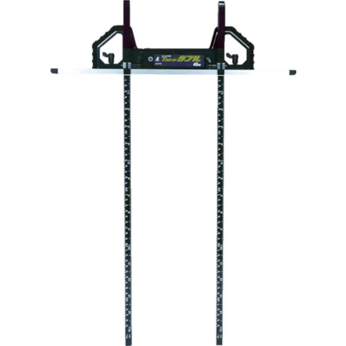 シンワ 丸ノコガイド定規Tスライドダブル 45cm(併用目盛・突き当て可動式)(Tcode:4741625)