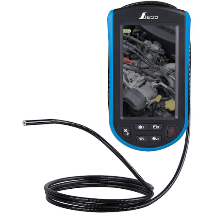 シンワ モニタリングスコープ E 3m φ5.2 ポータブル4.3インチ液晶(Tcode:5574603)