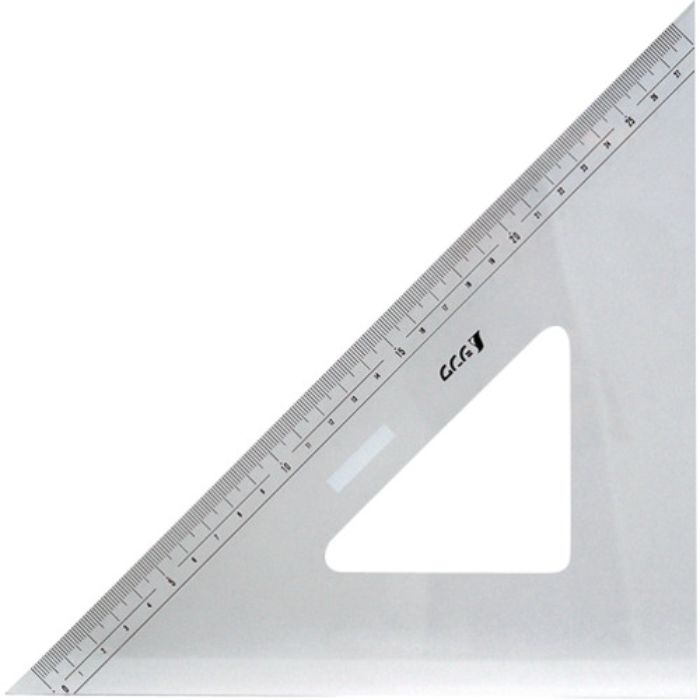 シンワ アクリル三角定規30cm(Tcode:8164200)