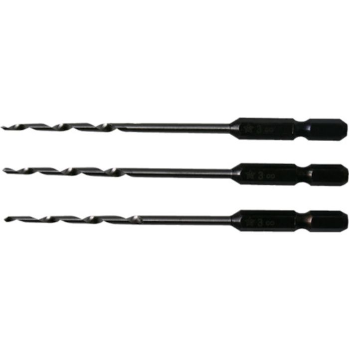 スターエム 六角軸下穴錐 3.0ミリセット(Tcode:4043499)