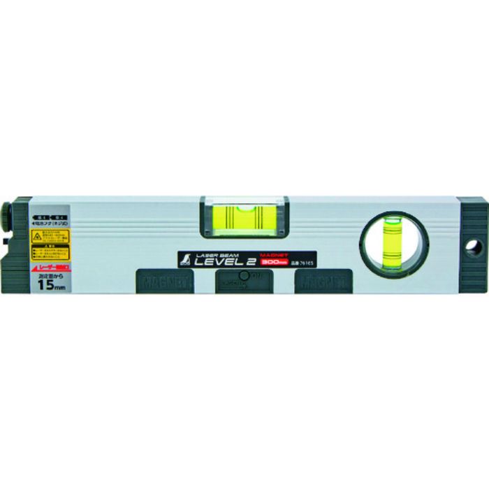 シンワ レーザービームレベル2 300mm マグネット付(Tcode:1476069)