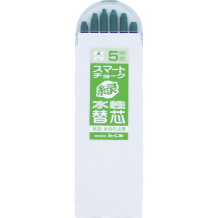 たくみ スマートチョーク 替芯 緑(Tcode:7515537)