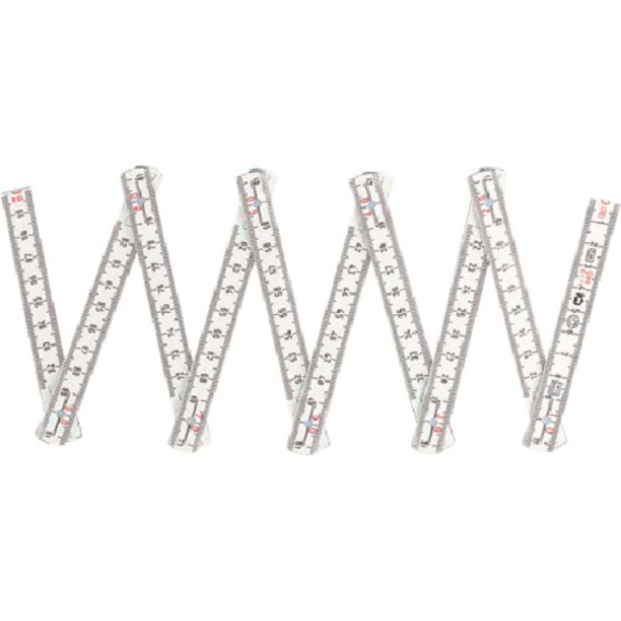 シンワ ファイバー折尺10折(Tcode:8164603)