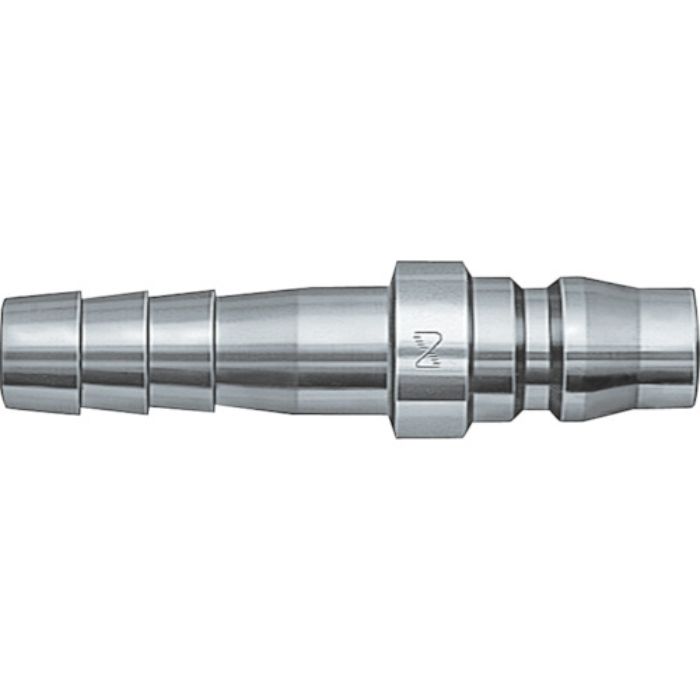 日東 ハイカプラ 鋼鉄製(ホース取付用プラグ)相手側1インチ 耐圧力2.0Mpa(00296)(Tcode:1130374)