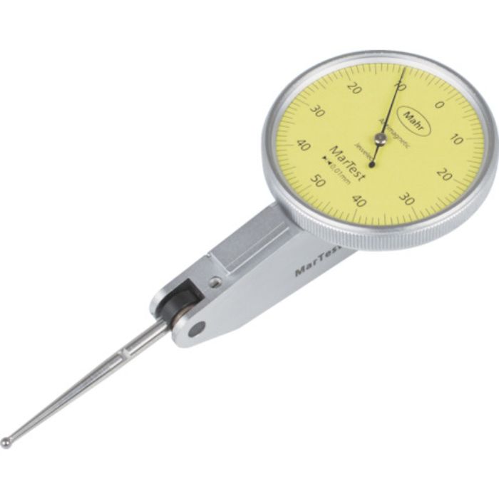 マール てこ式ダイアルゲージ(長測定子タイプ) 文字盤径38mm 測定範囲±0.50mm(4301300)(Tcode:8353906)