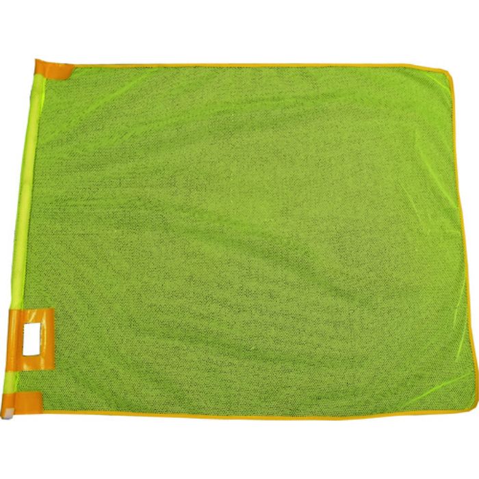 ミズケイ メッシュ大旗+棒セット(蛍光イエロー)(Tcode:1372505)