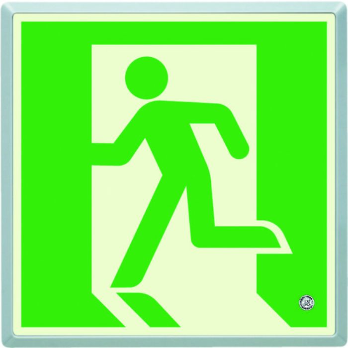 ユニット 高輝度蓄光標識 避難口FL付C200級(Tcode:4126602)