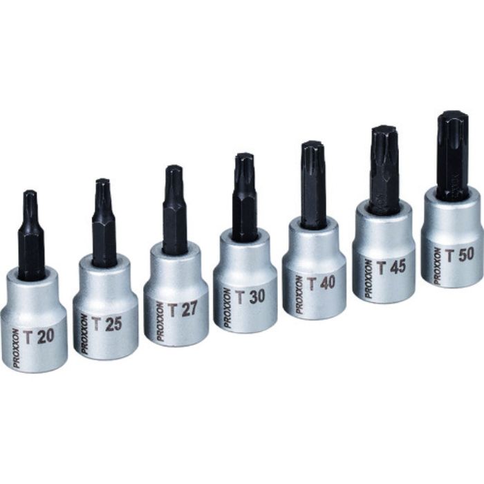プロクソン トルクス[[R下]]ビットソケット7点セット 3/8”(Tcode:2321197)