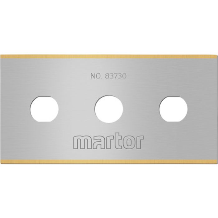 martor 替刃 100枚 INDUSTRIAL BLADE 83730 ステンレス(Tcode:1612734)