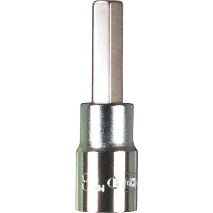 エイト 六角ソケットビット 標準寸法(差込角9.5mm) 6mm 単品(Tcode:8116176)