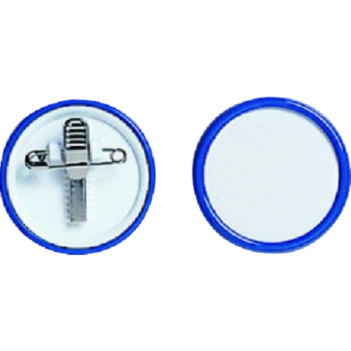 ユニット ネームプレート丸型・青49φ・プラスチック・10枚組(Tcode:7440928)
