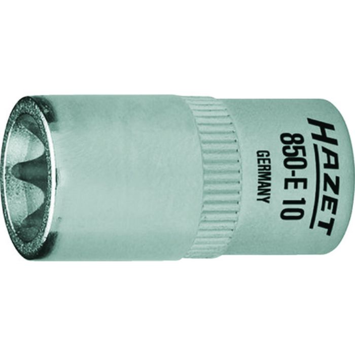 HAZET E型トルクスソケット 差込角6.35mm 呼びNo.E10(Tcode:8132913)