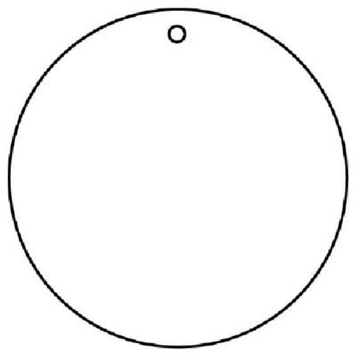 ユニット 白無地板 10枚組 エコユニボード 50Ф×2厚(Tcode:7451270)