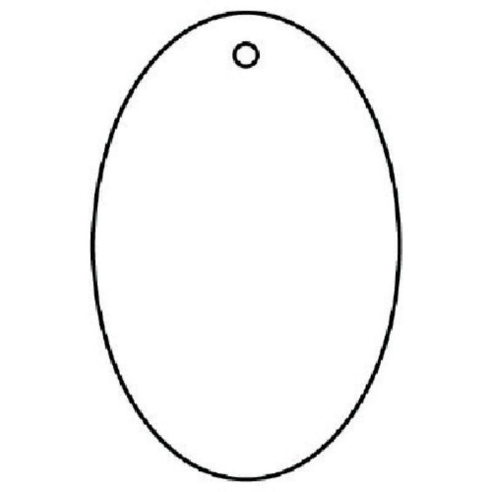 ユニット 白無地板 楕円型 5枚組 エコユニボード 45×30×2厚(Tcode:7451369)