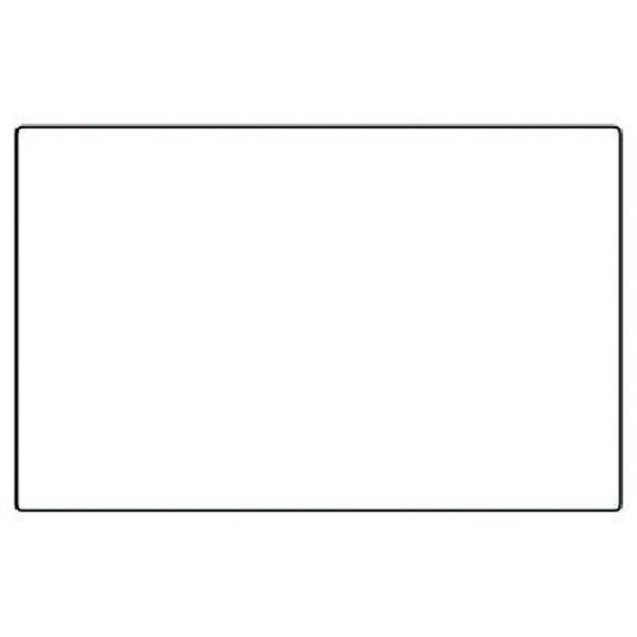 ユニット #サインタワー用角表示 白無地 透明PET樹脂 207×356(Tcode:7452039)